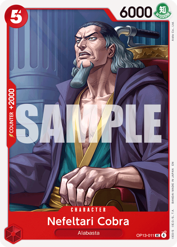 Nefeltari Cobra OP13-011 One Piece card