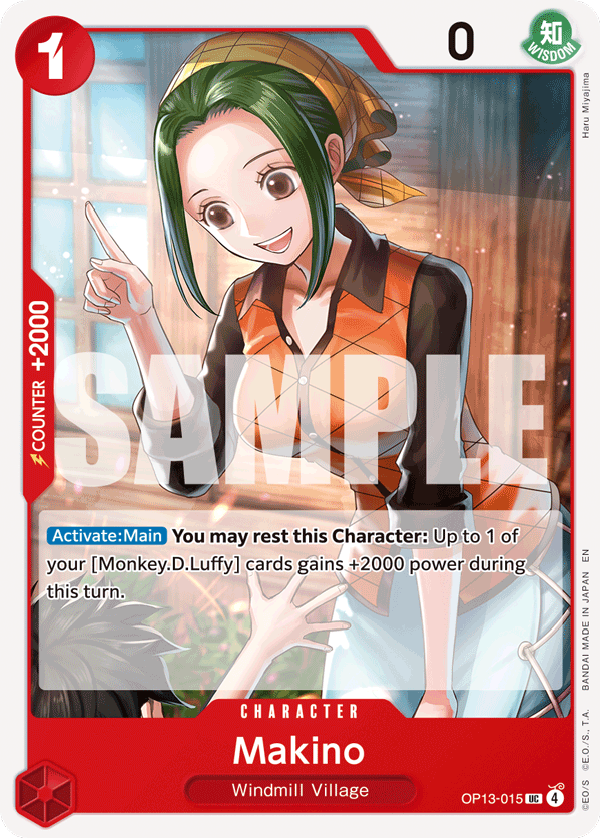 Makino OP13-015 One Piece card