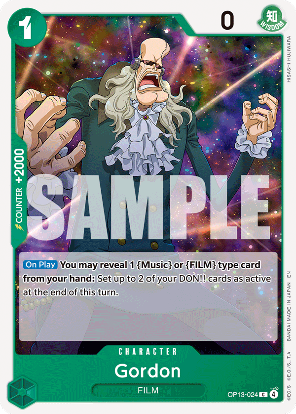 Gordon OP13-024 One Piece card