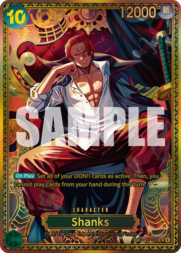 Shanks (OP13-028) (SP) OP13-028 One Piece card