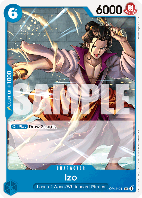 Izo OP13-041 One Piece card