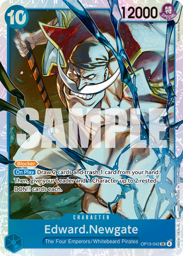 Edward.Newgate OP13-042 One Piece card