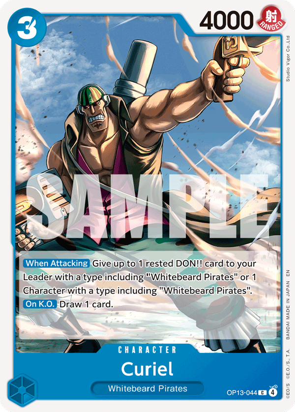 Curiel OP13-044 One Piece card