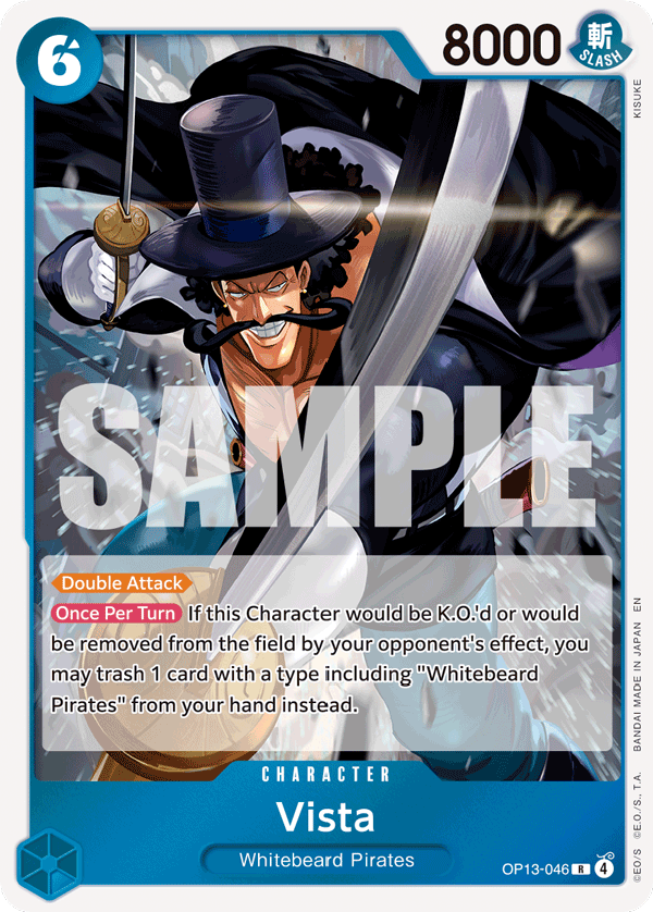Vista OP13-046 One Piece card