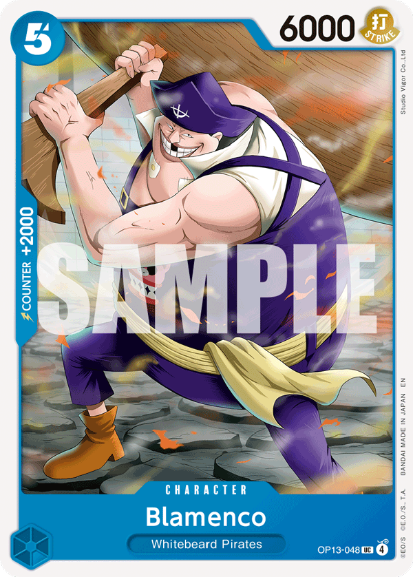 Blamenco OP13-048 One Piece card