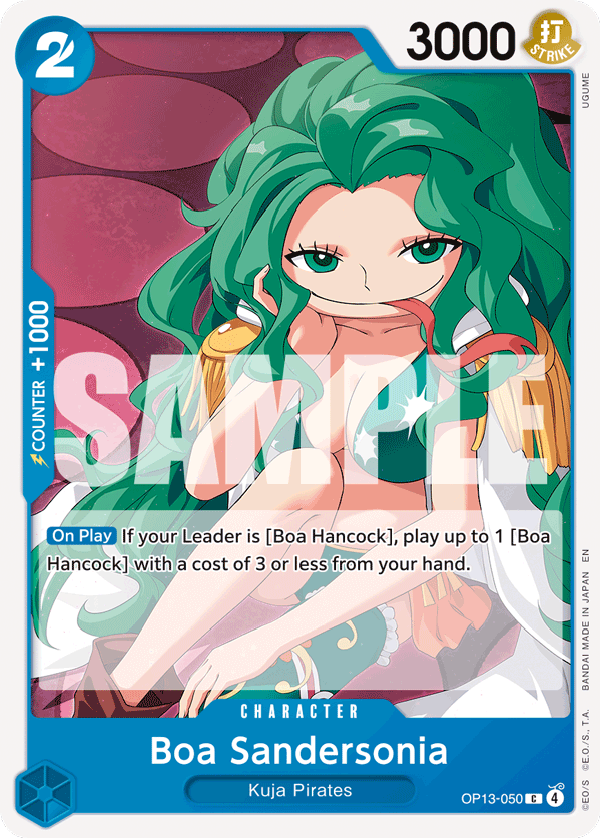 Boa Sandersonia OP13-050 One Piece card