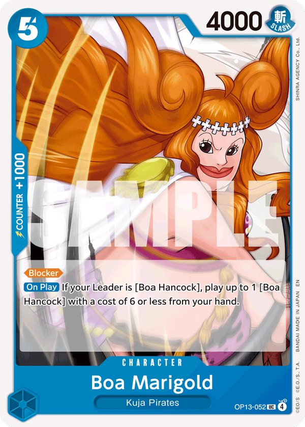 Boa Marigold OP13-052 One Piece card