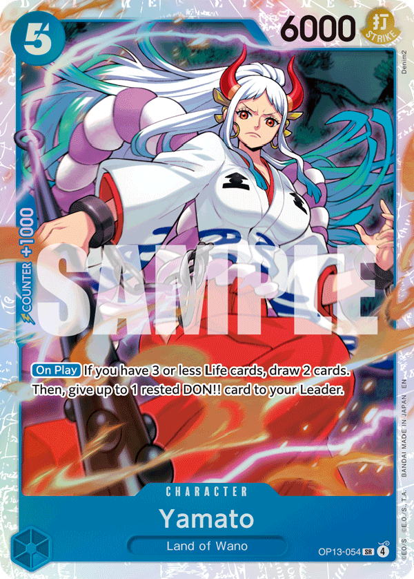 Yamato OP13-054 One Piece card