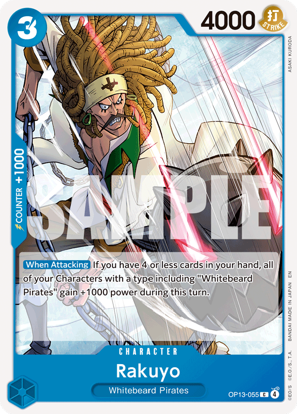 Rakuyo OP13-055 One Piece card