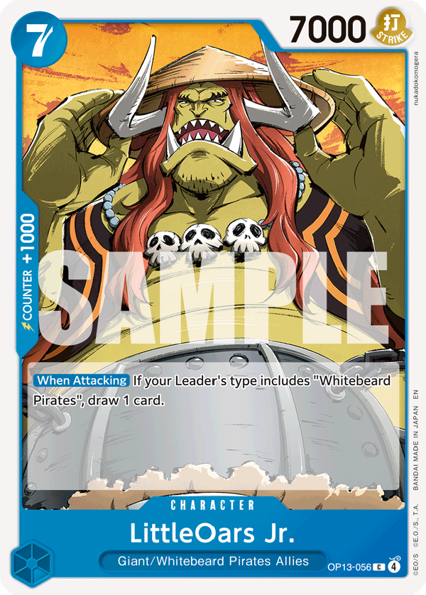 LittleOars Jr. OP13-056 One Piece card
