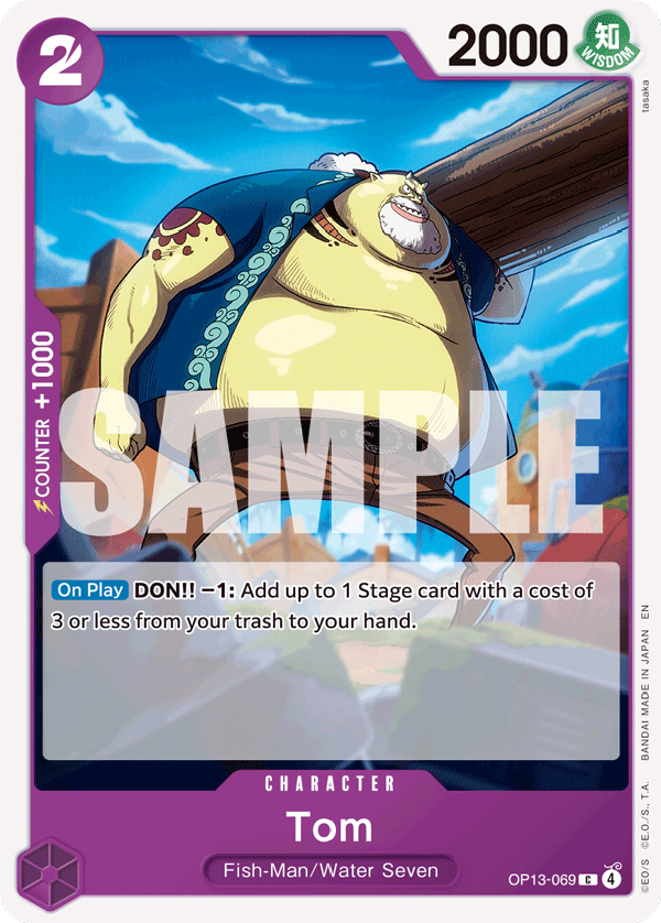Tom OP13-069 One Piece card