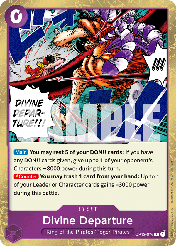Divine Departure OP13-076 One Piece card