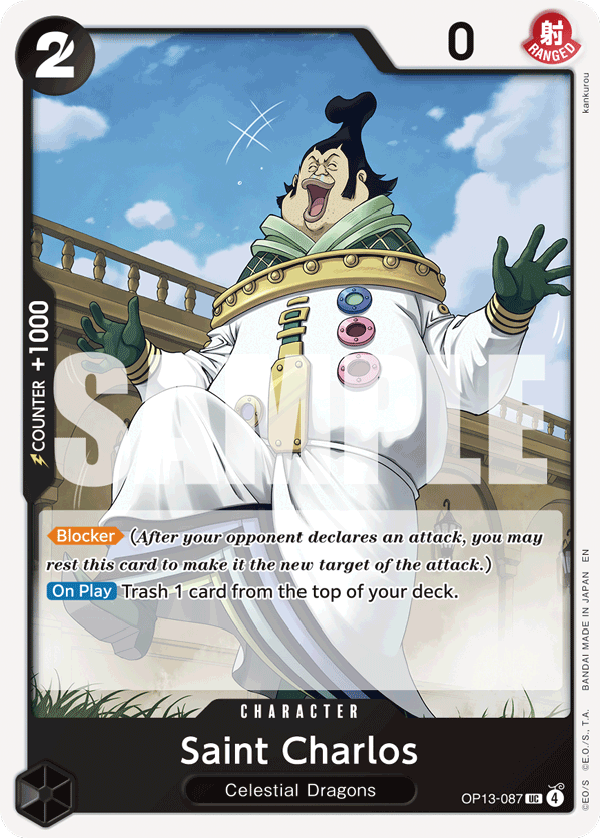 Saint Charlos OP13-087 One Piece card
