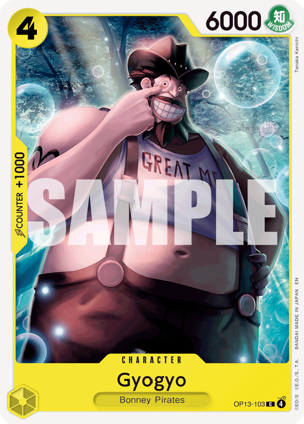 Gyogyo OP13-103 One Piece card
