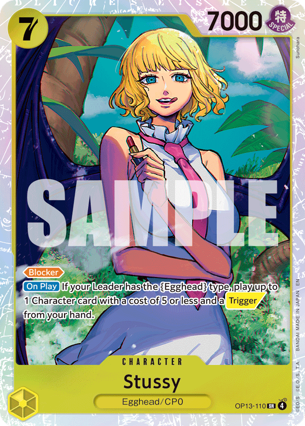 Stussy OP13-110 One Piece card
