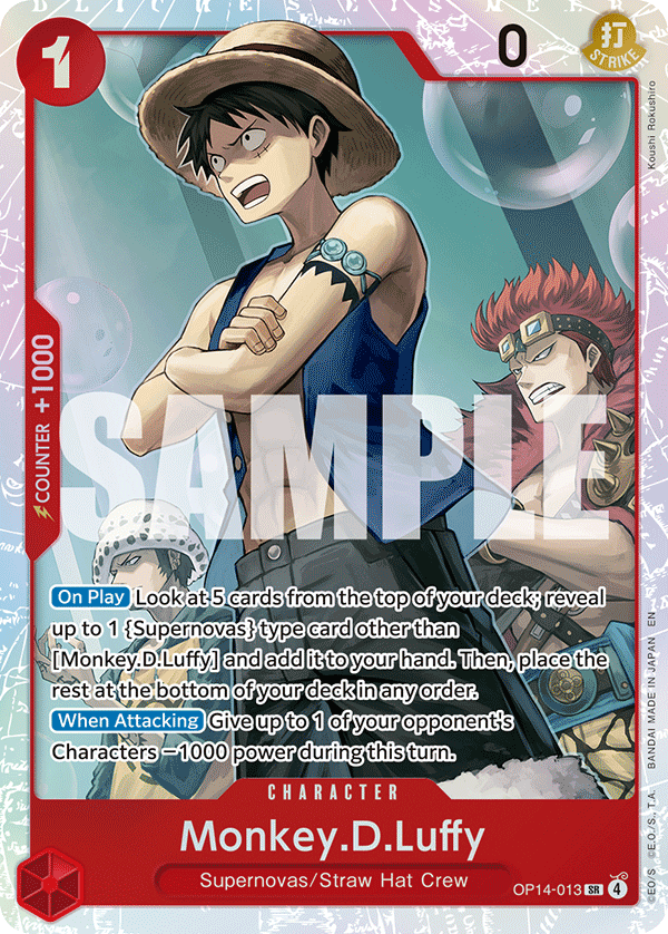 Monkey.D.Luffy - OP14-013 OP14-013 One Piece card