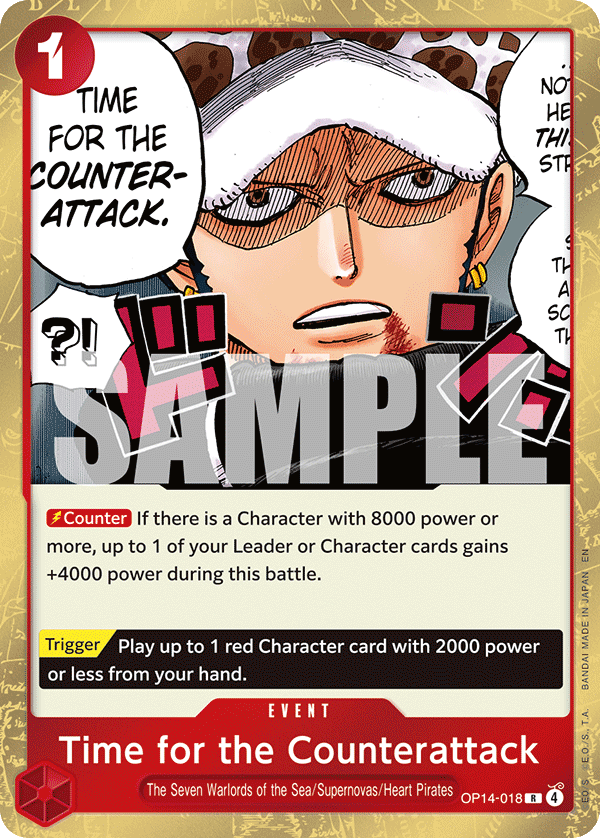 Time for the Counterattack OP14-018 One Piece card
