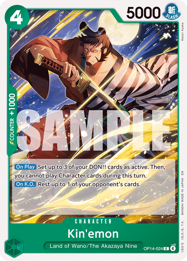 Kin'emon OP14-024 One Piece card