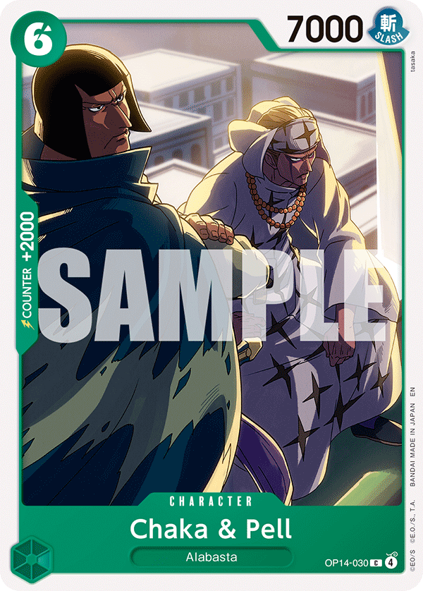 Chaka & Pell - OP14-030 OP14-030 One Piece card