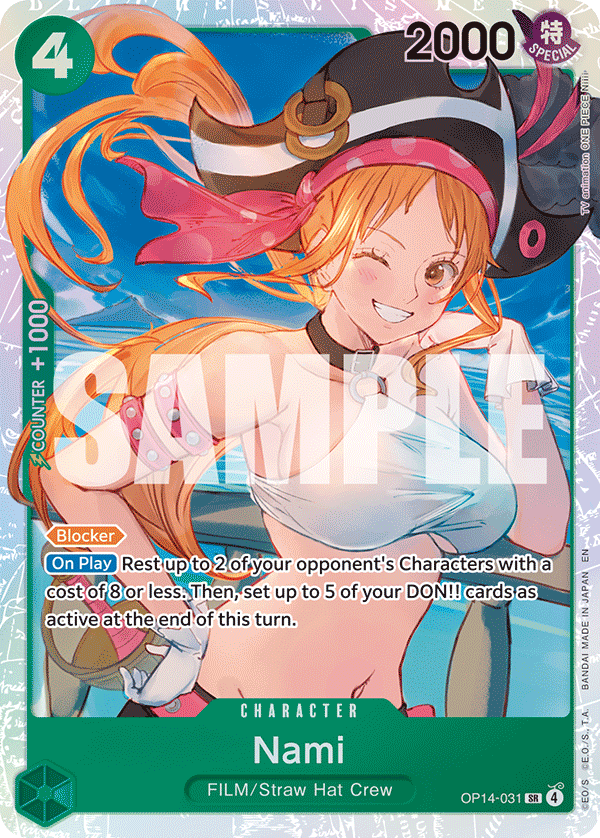 Nami OP14-031 One Piece card