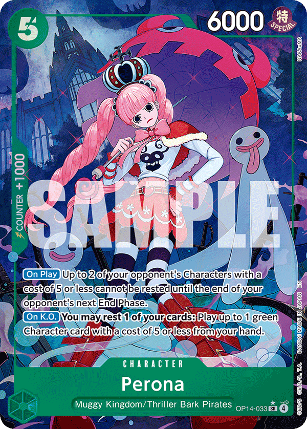 Perona - OP14-033 (Alternate Art) OP14-033 One Piece card