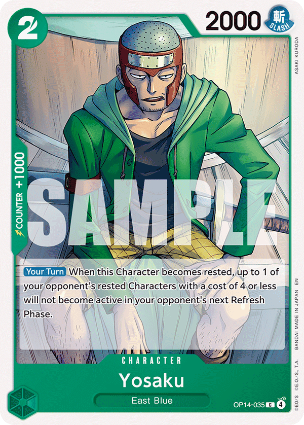 Yosaku OP14-035 One Piece card
