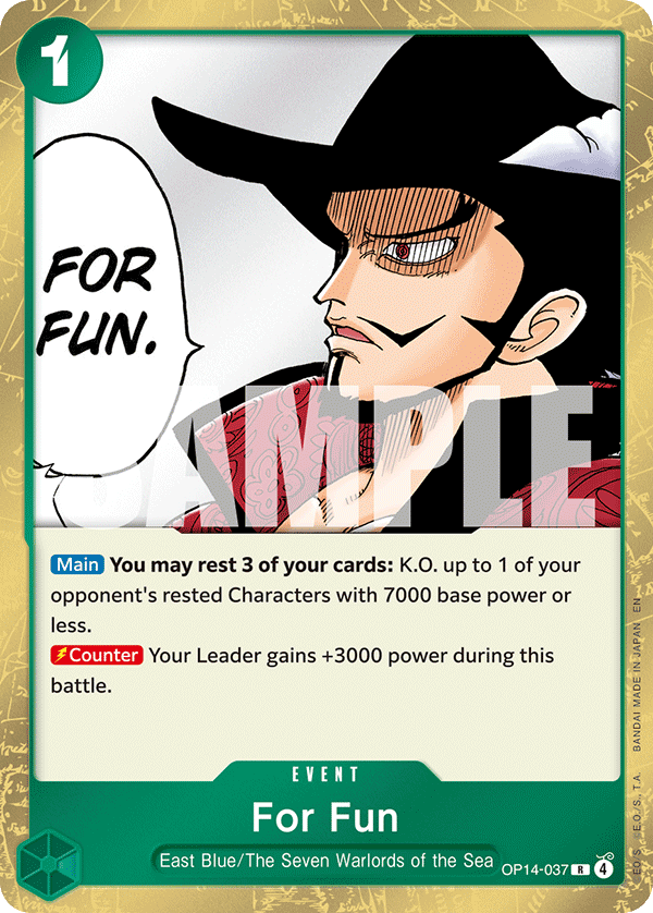 For Fun OP14-037 One Piece card
