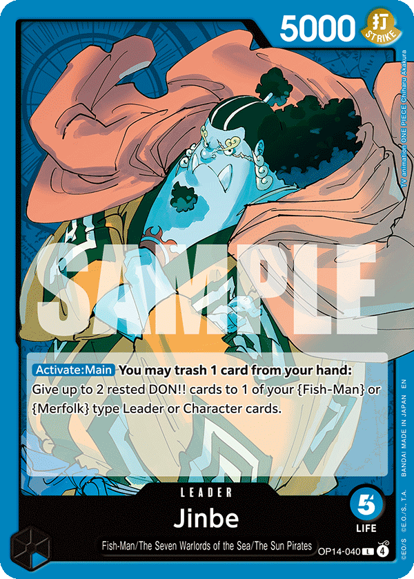 Jinbe - OP14-040 OP14-040 One Piece card