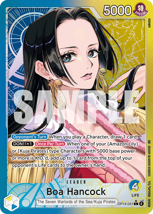 Boa Hancock - OP14-041 (Alternate Art) OP14-041 One Piece card