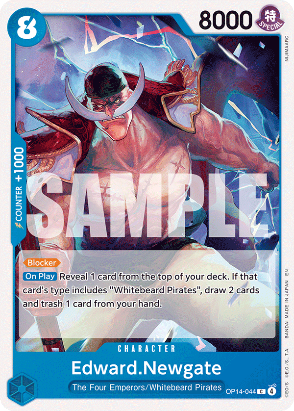 Edward.Newgate OP14-044 One Piece card