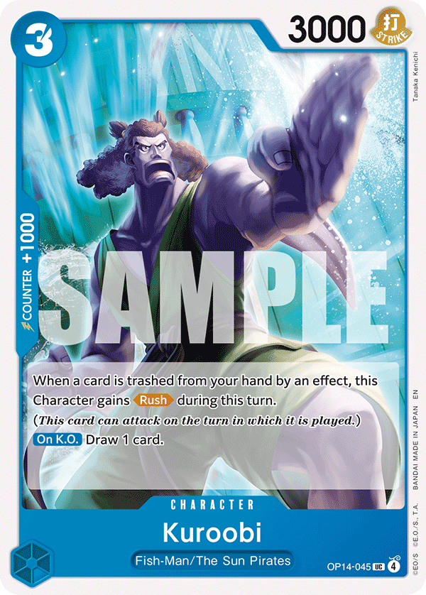Kuroobi OP14-045 One Piece card