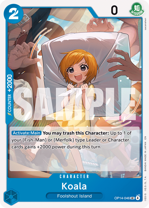 Koala OP14-046 One Piece card