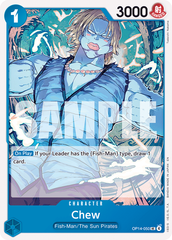 Chew OP14-050 One Piece card