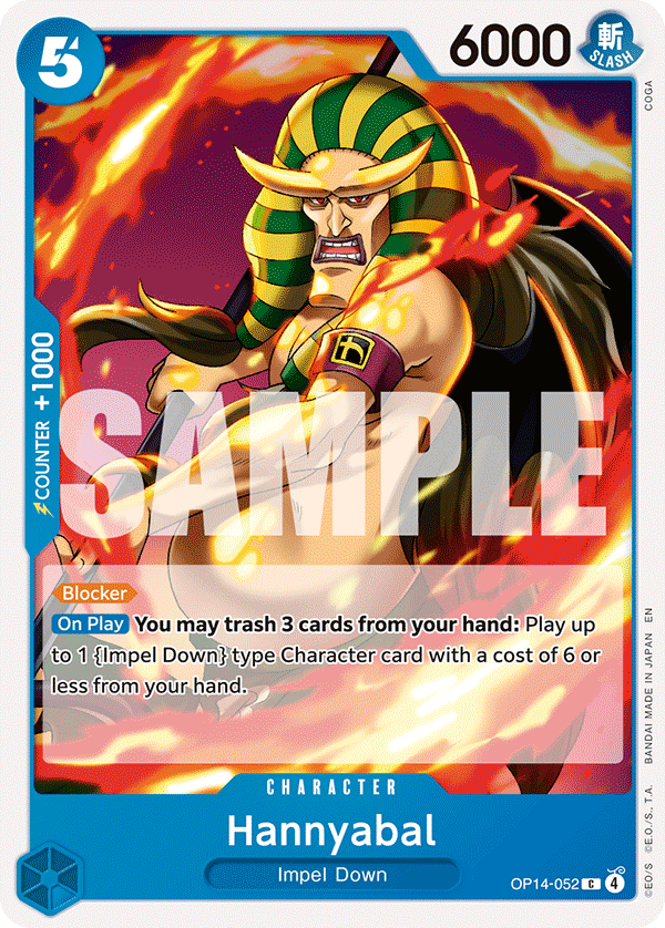 Hannyabal OP14-052 One Piece card