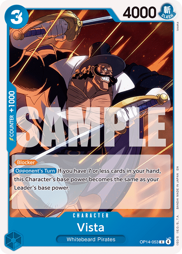 Vista OP14-053 One Piece card