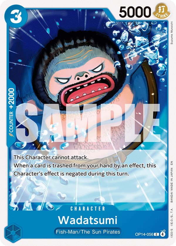 Wadatsumi OP14-056 One Piece card