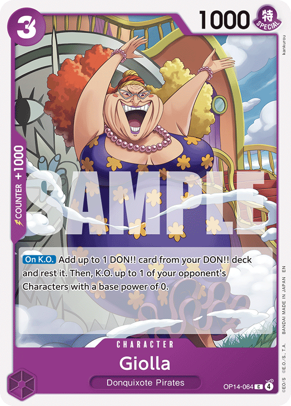 Giolla OP14-064 One Piece card