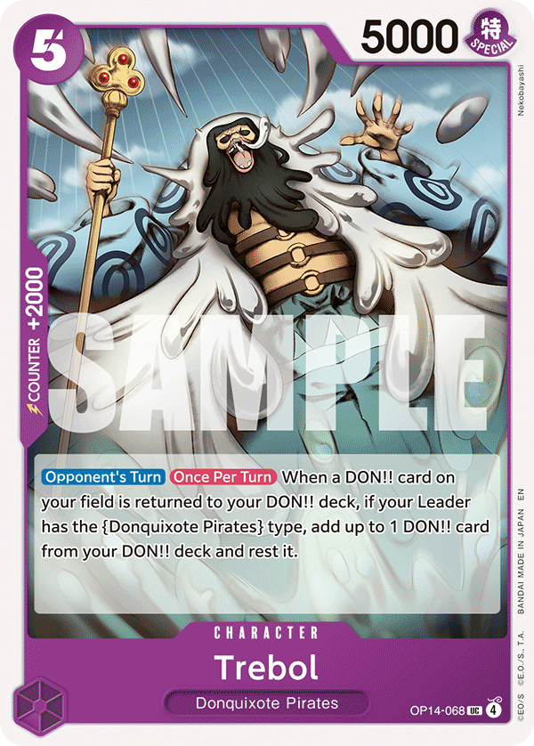 Trebol OP14-068 One Piece card
