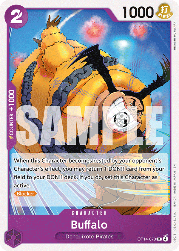 Buffalo OP14-070 One Piece card