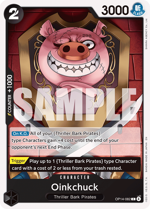 Oinkchuck OP14-082 One Piece card