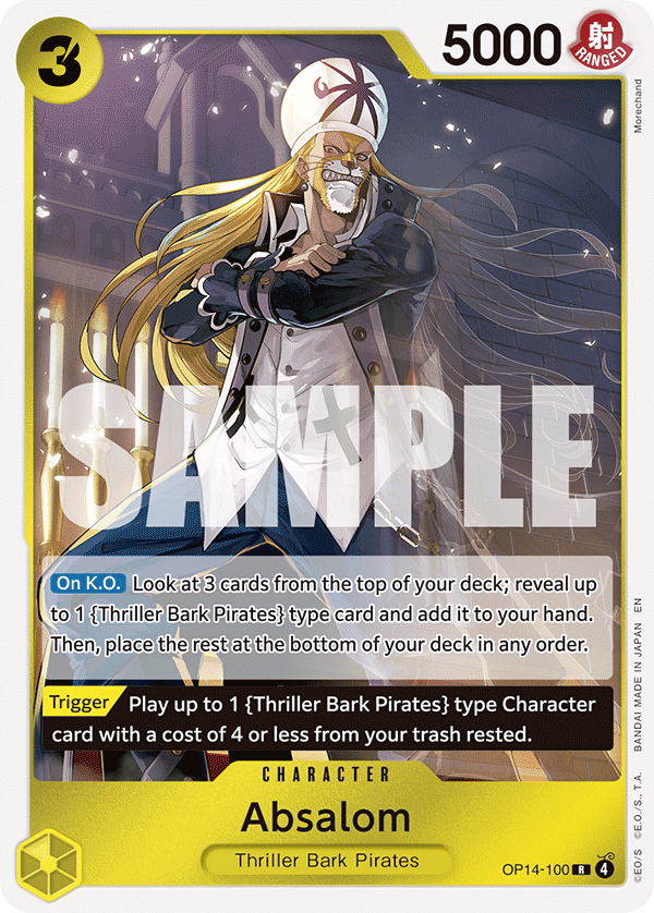 Absalom OP14-100 One Piece card