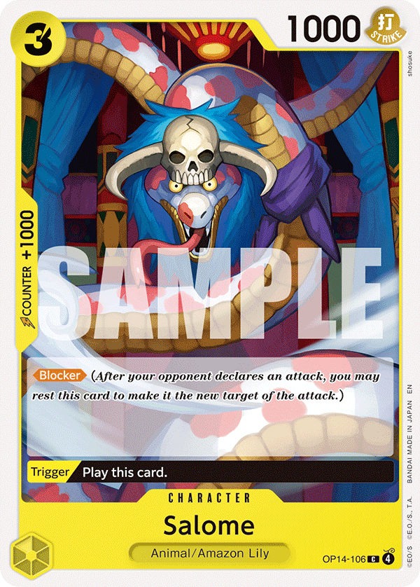 Salome OP14-106 One Piece card