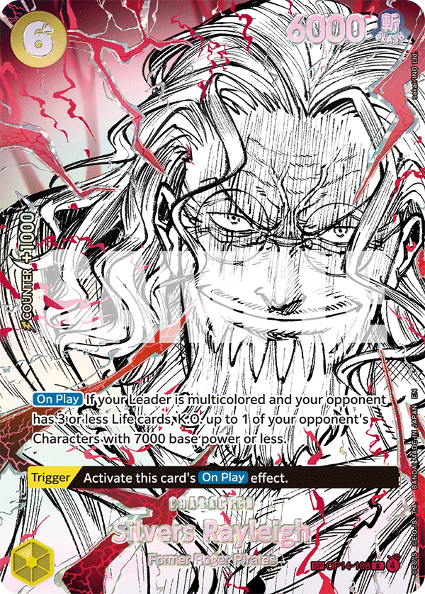 Silvers Rayleigh (OP14-108) (SP) OP14-108 One Piece card