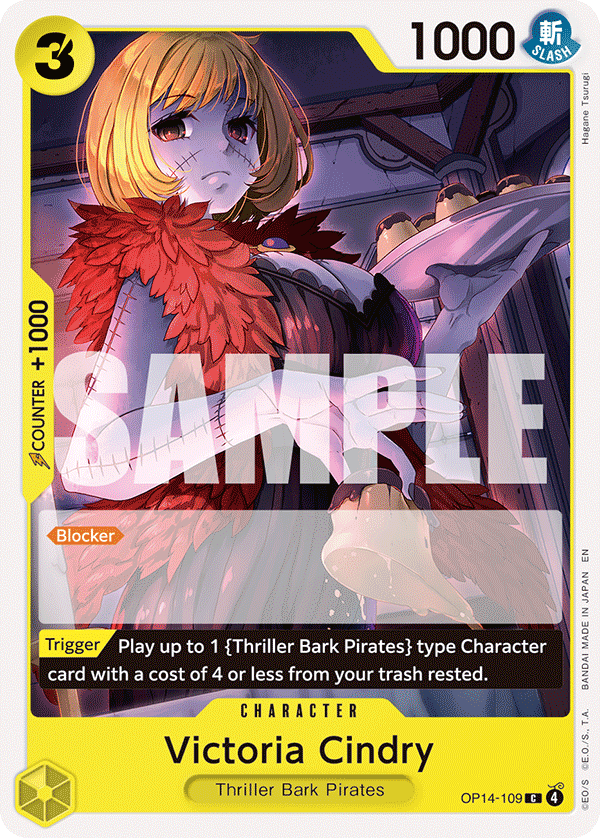 Victoria Cindry OP14-109 One Piece card