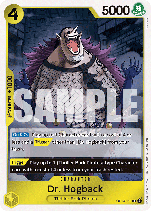 Dr. Hogback OP14-110 One Piece card