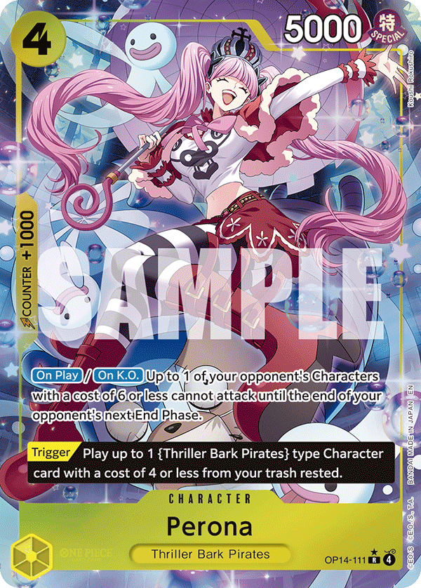 Perona - OP14-111 (Alternate Art) OP14-111 One Piece card