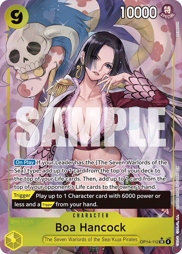 Boa Hancock - OP14-112 (Alternate Art) OP14-112 One Piece card