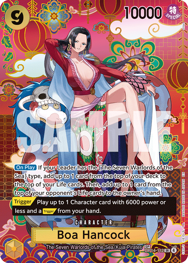 Boa Hancock - OP14-112 (SP) OP14-112 One Piece card