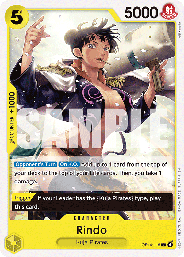 Rindo OP14-115 One Piece card