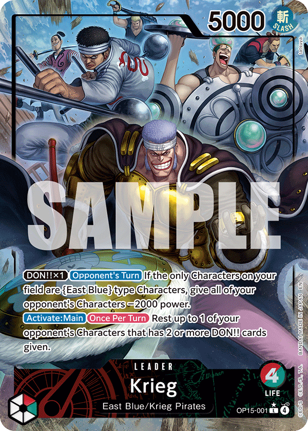 Krieg (OP15-001) (Alternate Art) OP15-001 One Piece card